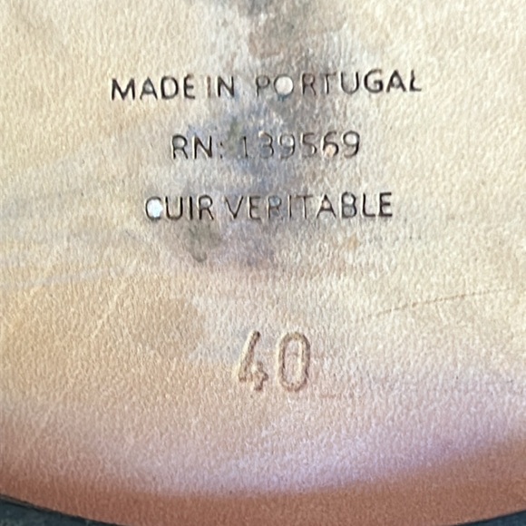 The Kooples Pony Hair Python Print Red Black Loafers Leather - Picture 7 of 7